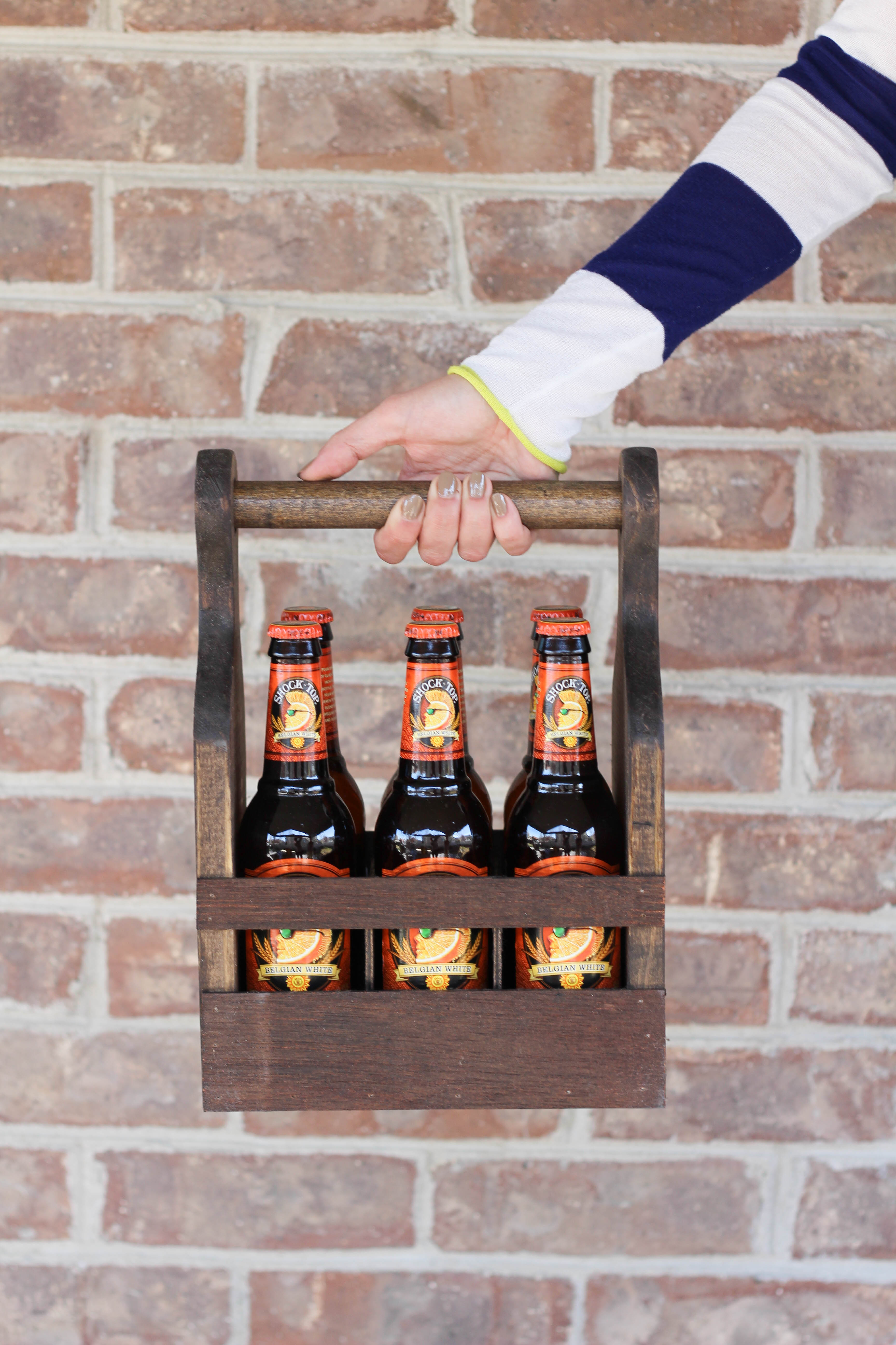 DIY Wooden Beer Caddy (in Six Steps) - DIY Candy