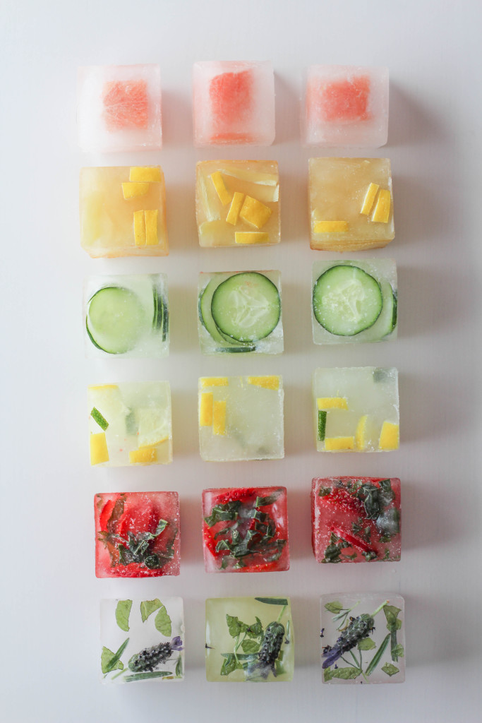 Flavored Ice Cubes