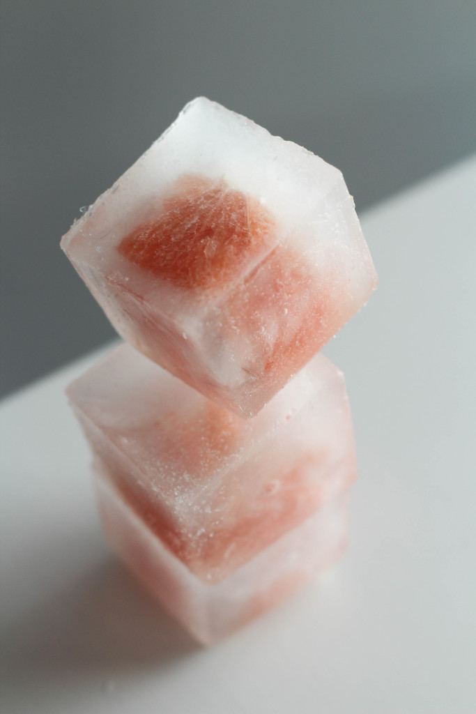 Flavored Ice Cubes