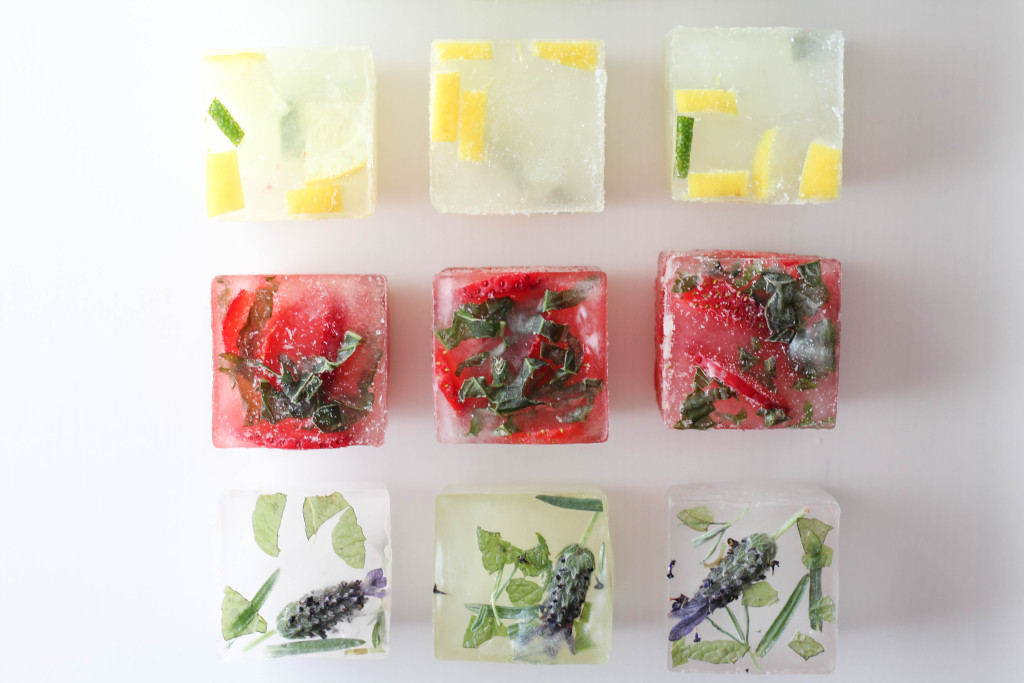 Flavored Ice Cubes