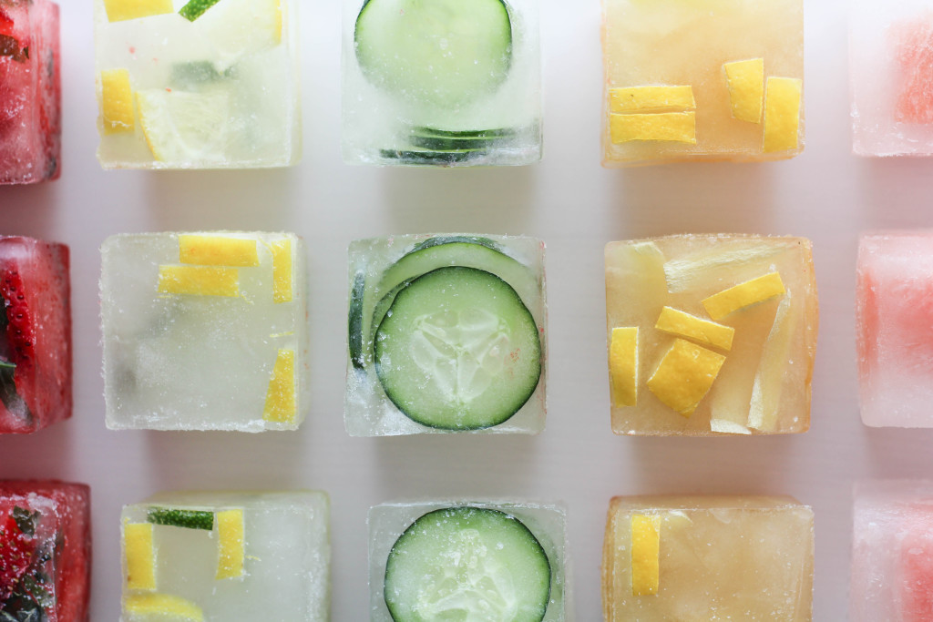 Flavored Ice Cubes