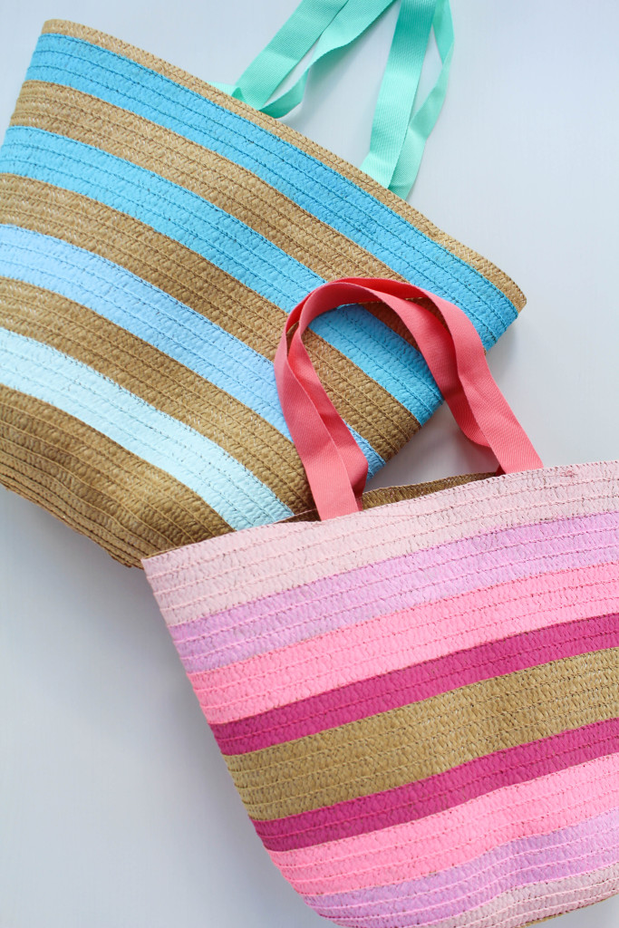 DIY Ombre Tote Bags