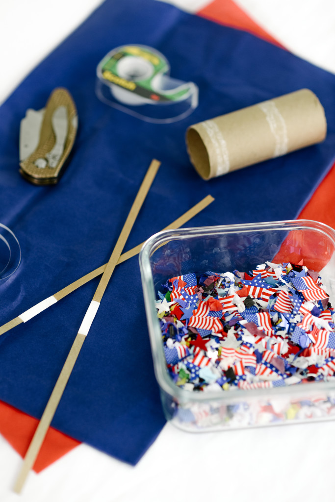 DIY Fourth of July Poppers