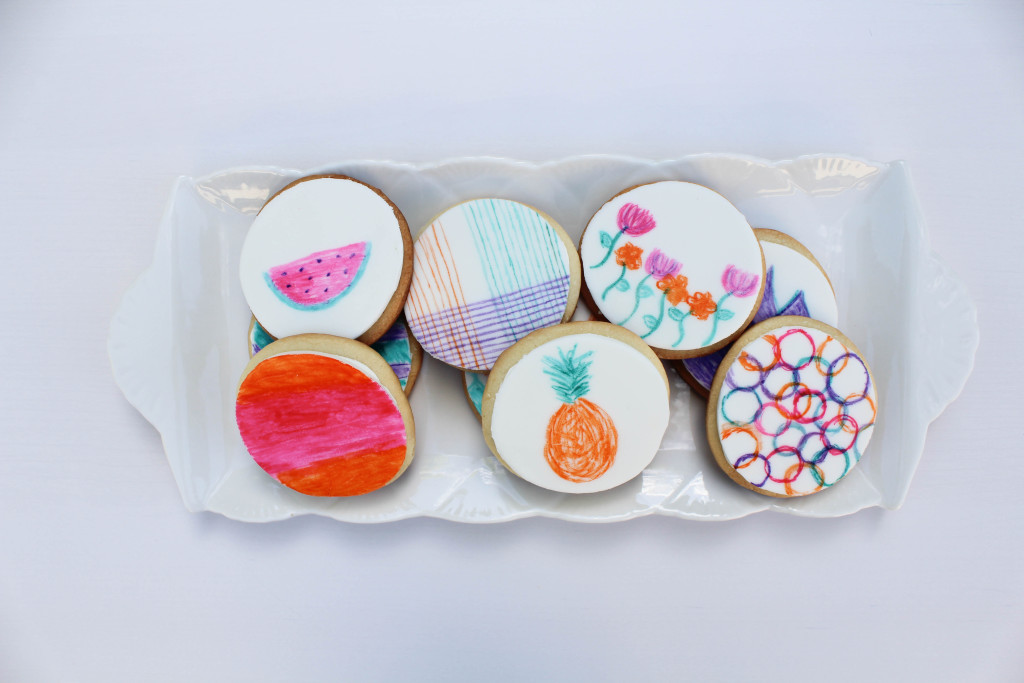 Watercolor Sugar Cookies