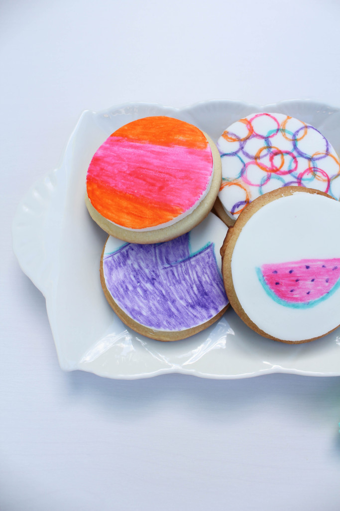 Watercolor Sugar Cookies