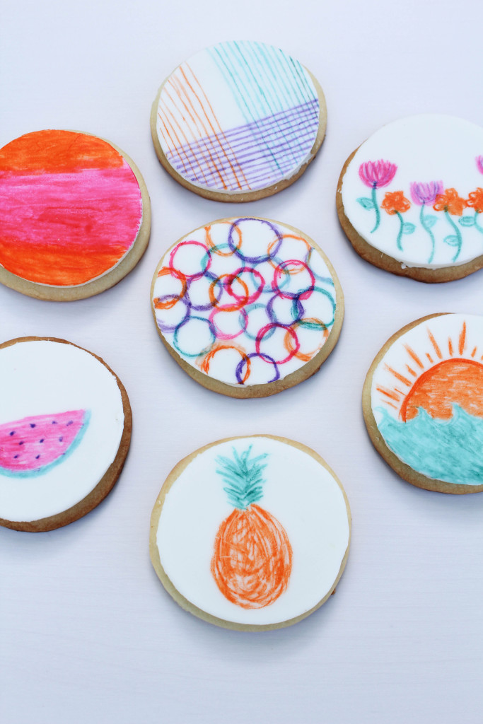 Watercolor Sugar Cookies