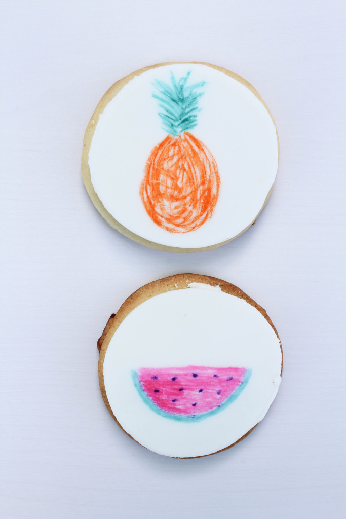 Watercolor Sugar Cookies