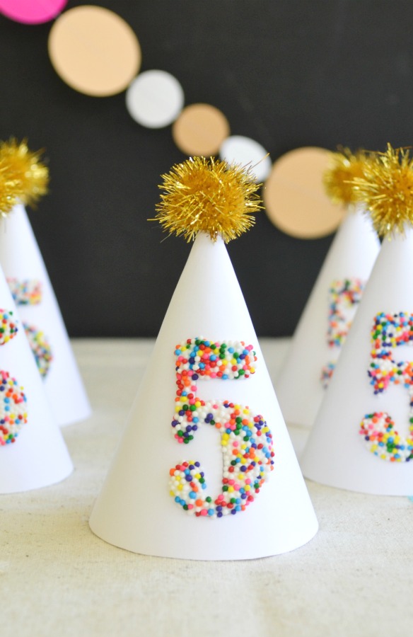 Sprinkle Party Hats