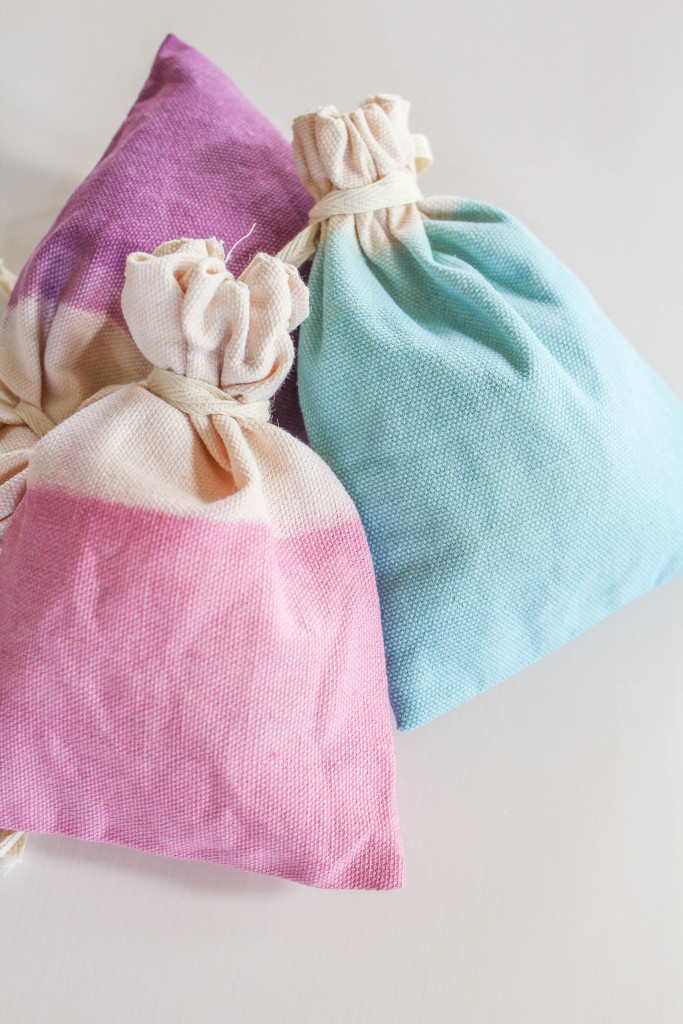 Dip-Dye Favor Bags