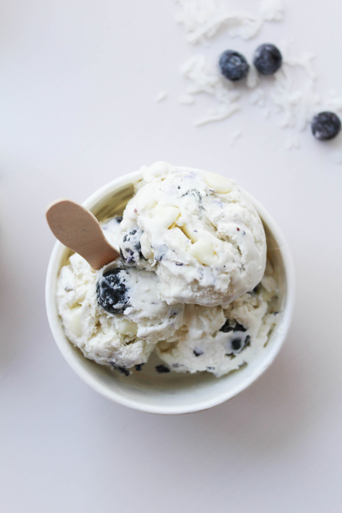 Blueberry Ice Cream