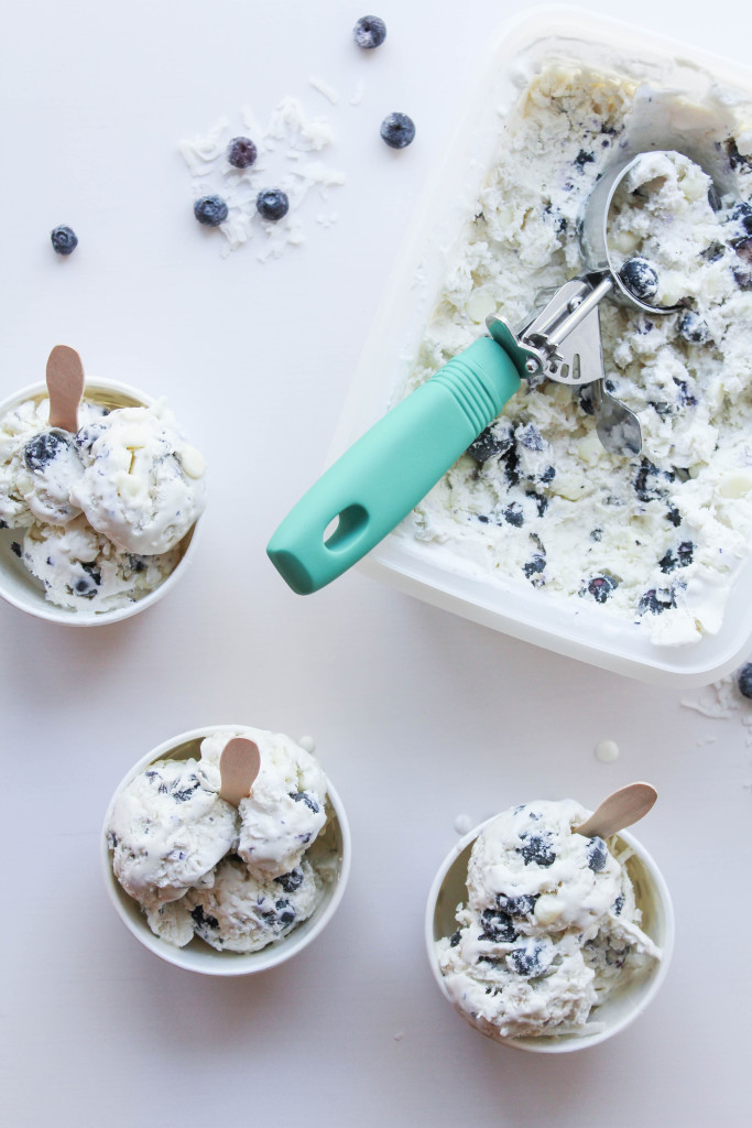 Blueberry Ice Cream