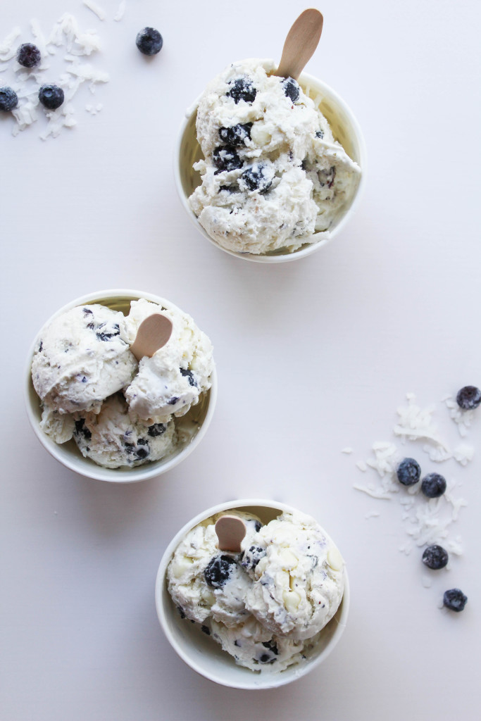 Blueberry Ice Cream