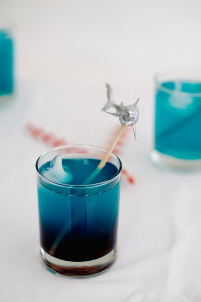 DIY Shark Stir Sticks