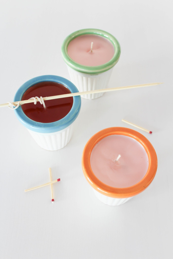 DIY Citronella Candles