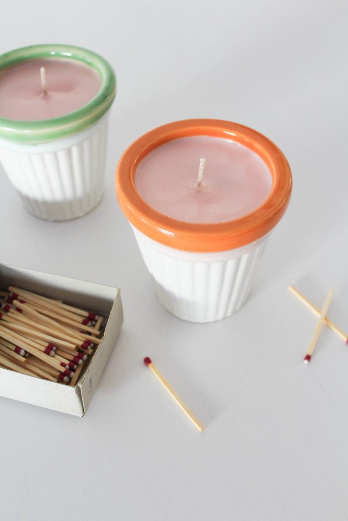 DIY Citronella Candles