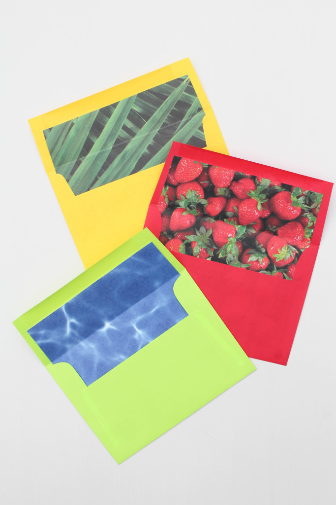 DIY Envelope Liners