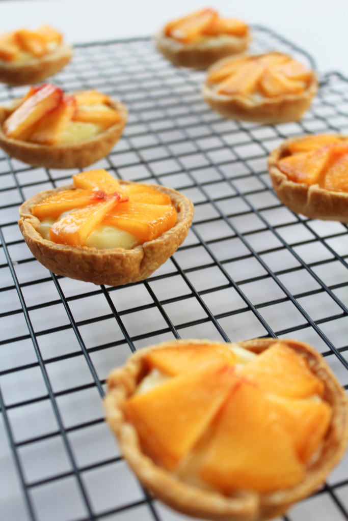 Peaches and Cream Tarts