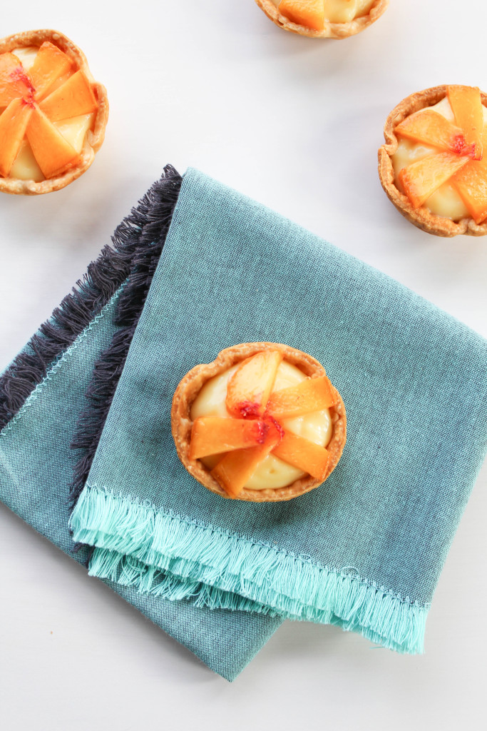 Peaches and Cream Tarts