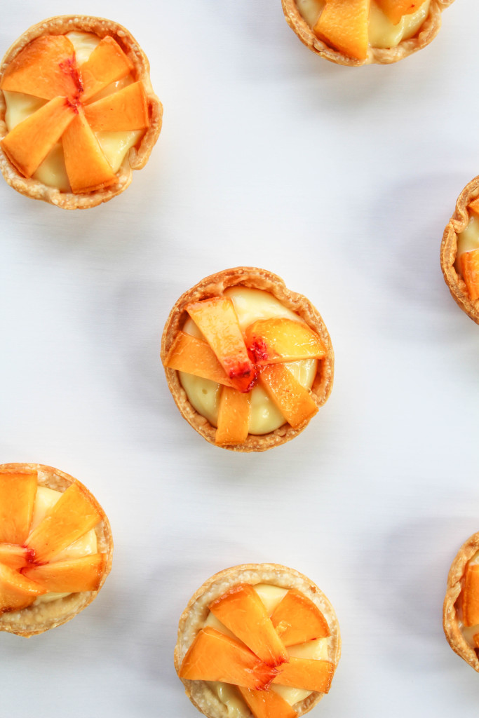 Peaches and Cream Tarts