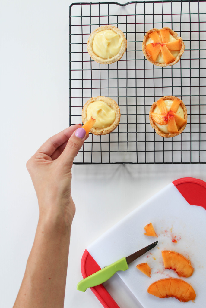 Peaches and Cream Tarts