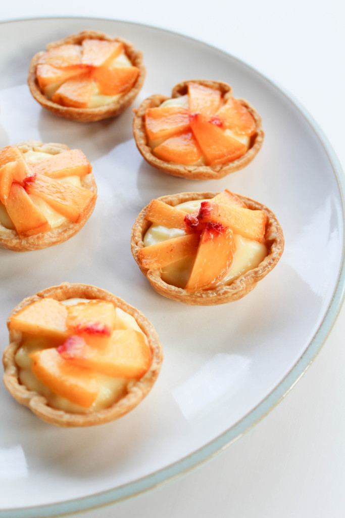 Peaches and Cream Tarts