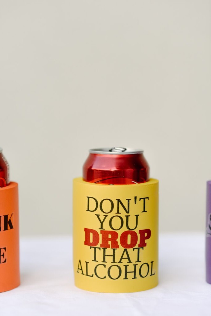 DIY Beyonce Drink Koozies