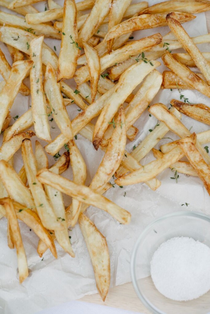 Salt and Vinegar French Fries