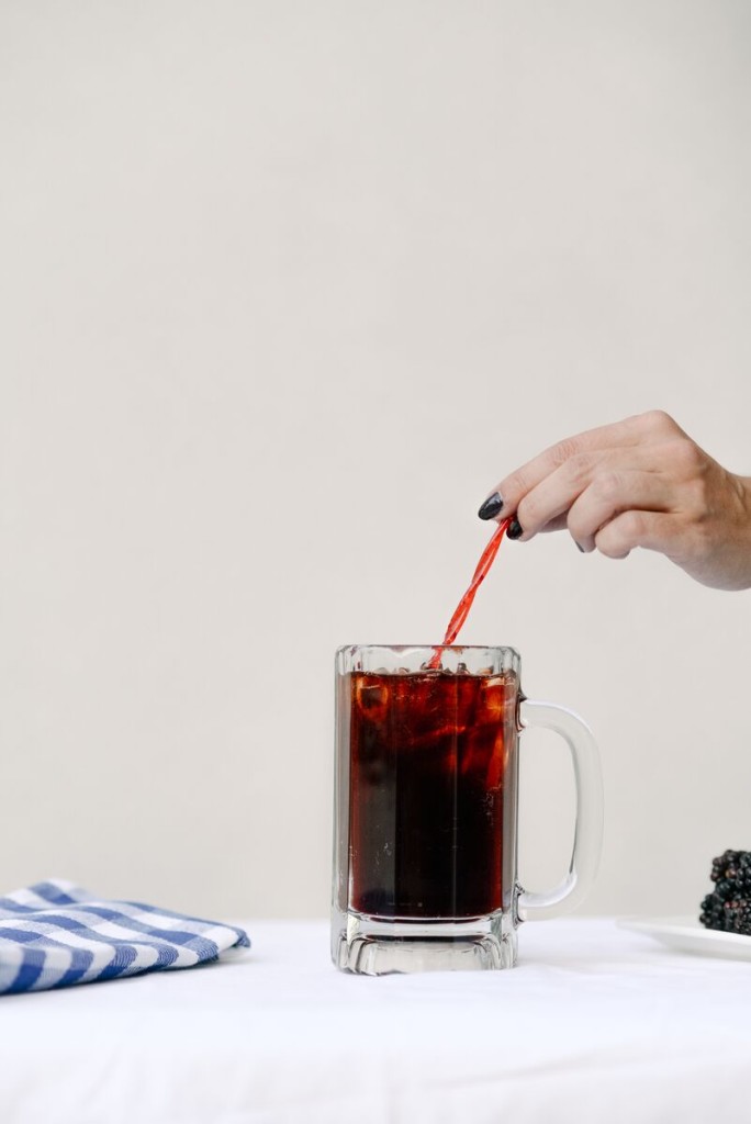 Dr. Pepper Soda Floats