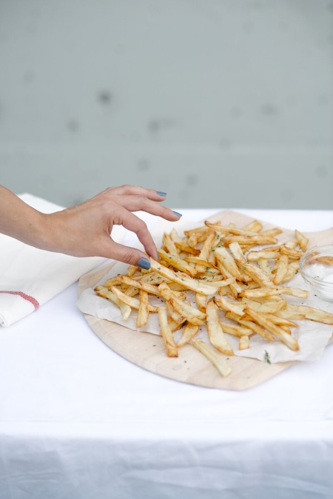 Salt and Vinegar French Fries