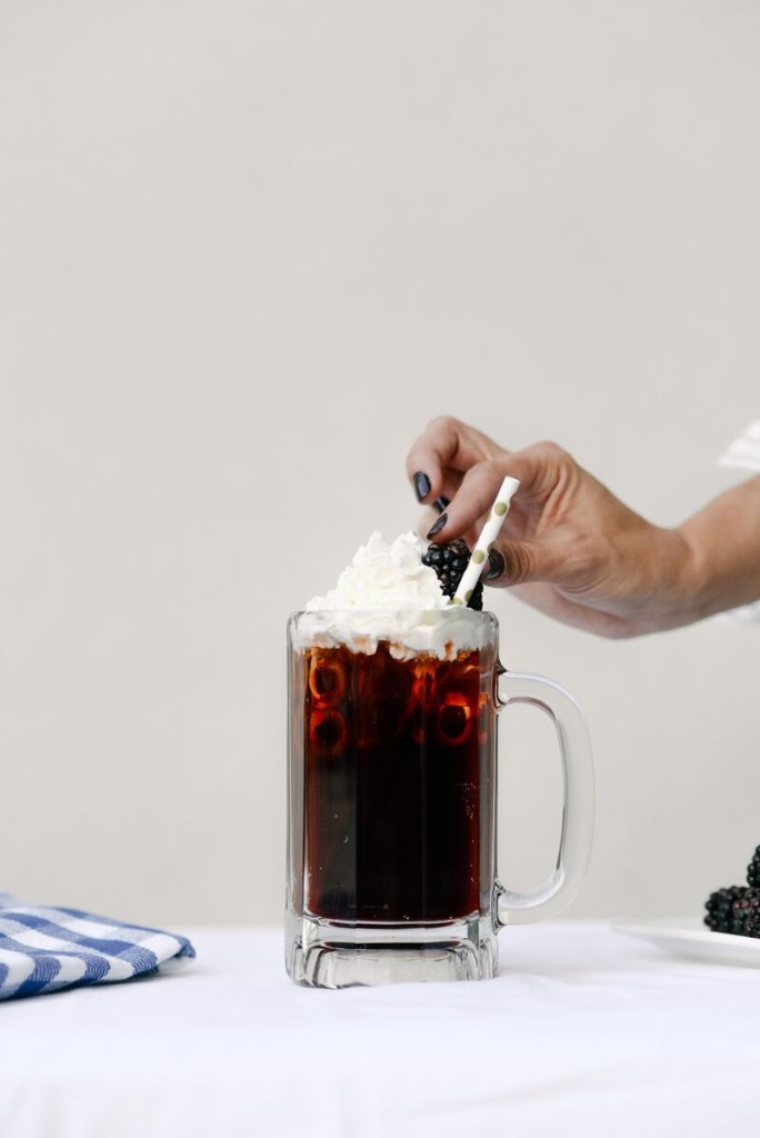 Dr. Pepper Soda Floats