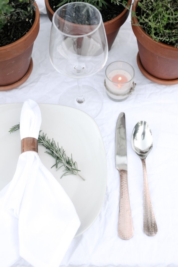 Herb Tablescape