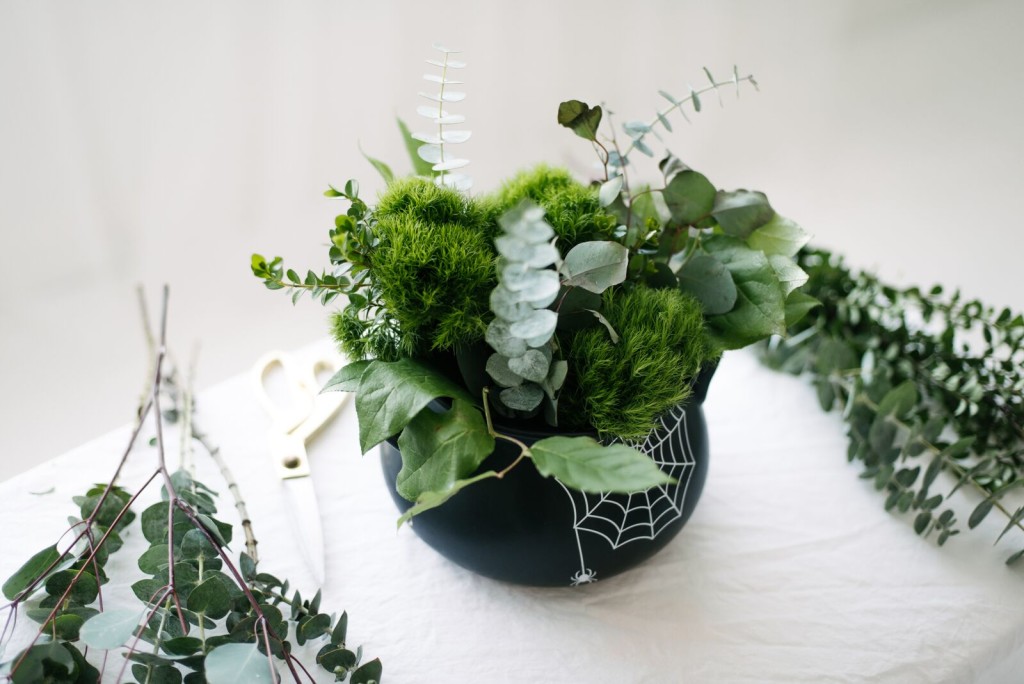 Halloween Floral Arrangement