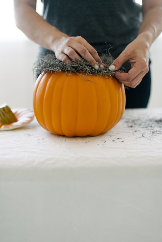 DIY Spider Pumpkins