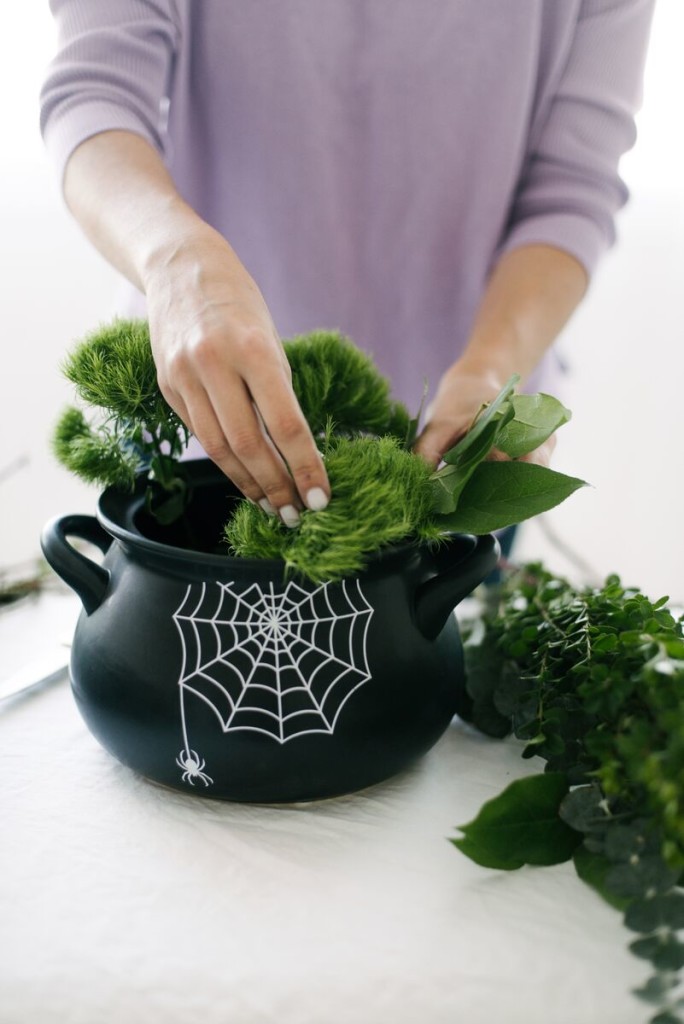 Halloween Floral Arrangement