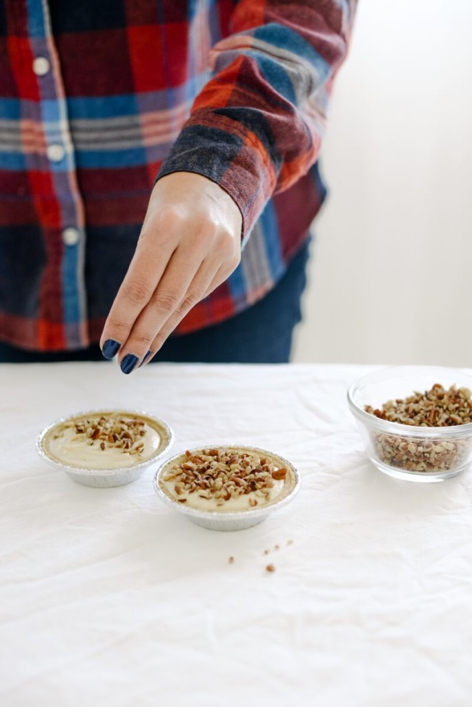 Mini No-Bake Pumpkin Pie Cheesecake