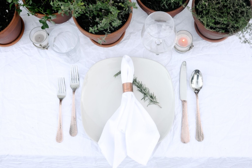 Herb Tablescape