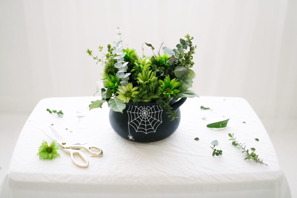 Halloween Floral Arrangement