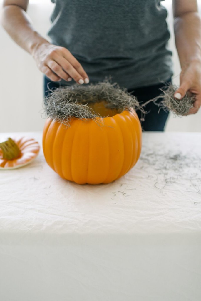 DIY Spider Pumpkins