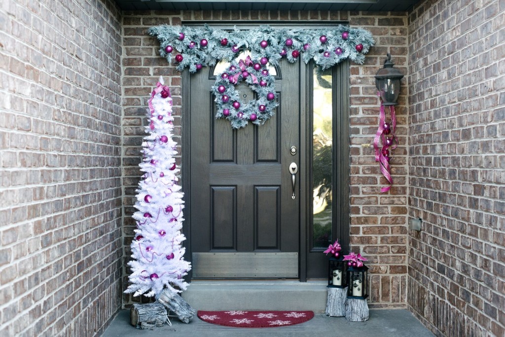 Holiday Front Door Decorations