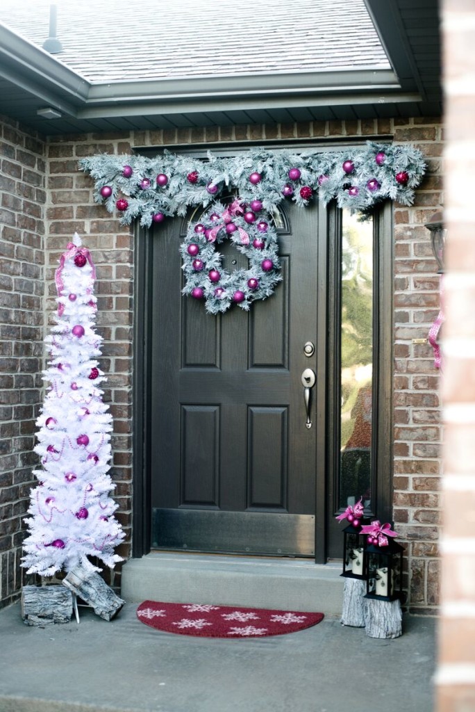 Holiday Front Door Decorations