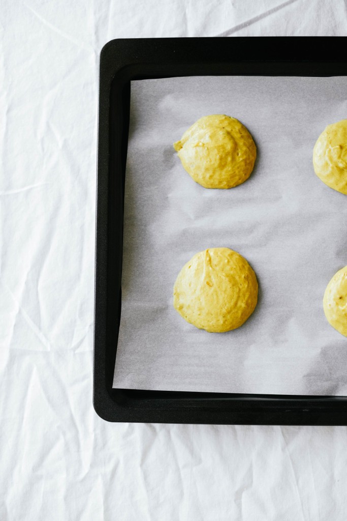 Banana Whoopie Pies with Blueberry Filling