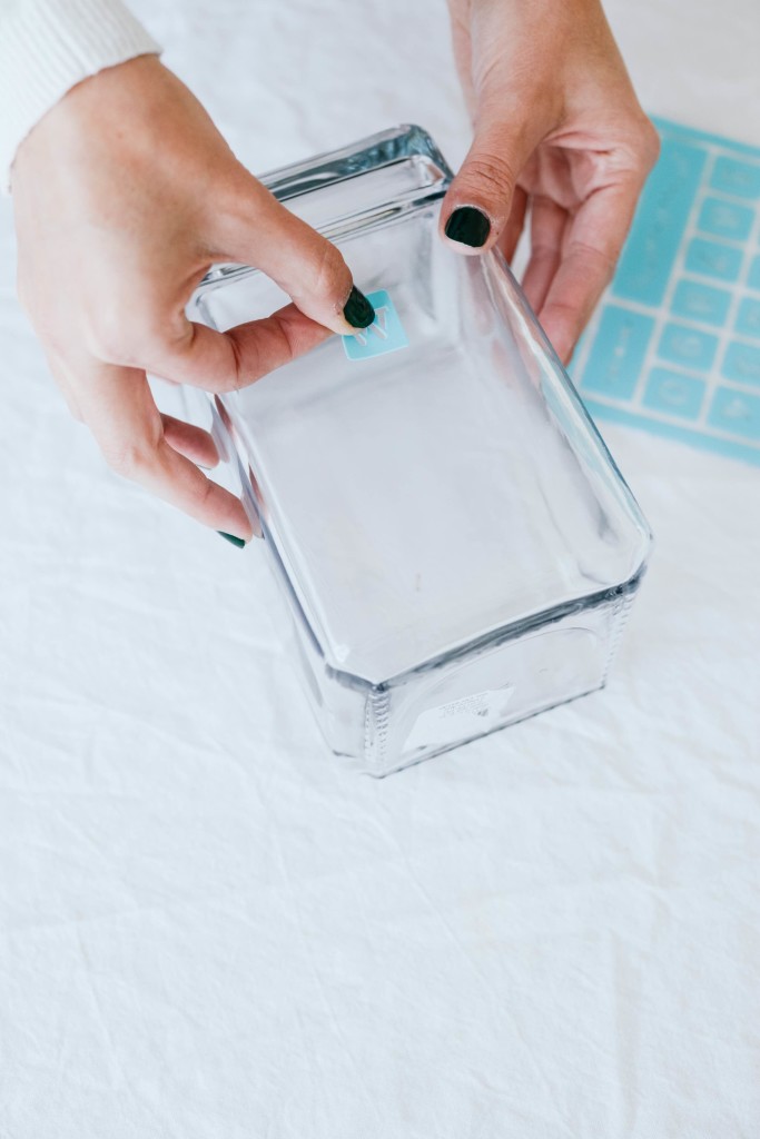 Glass Etched Pet Treat Jars