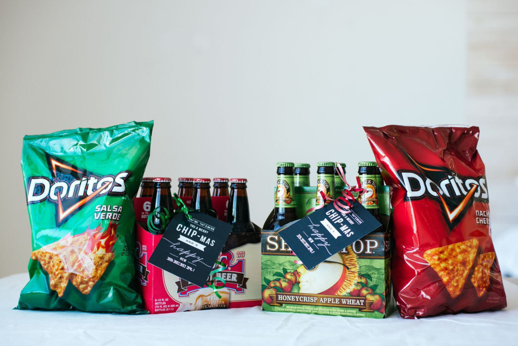 Neighbor Gift Idea: Chips and Beer