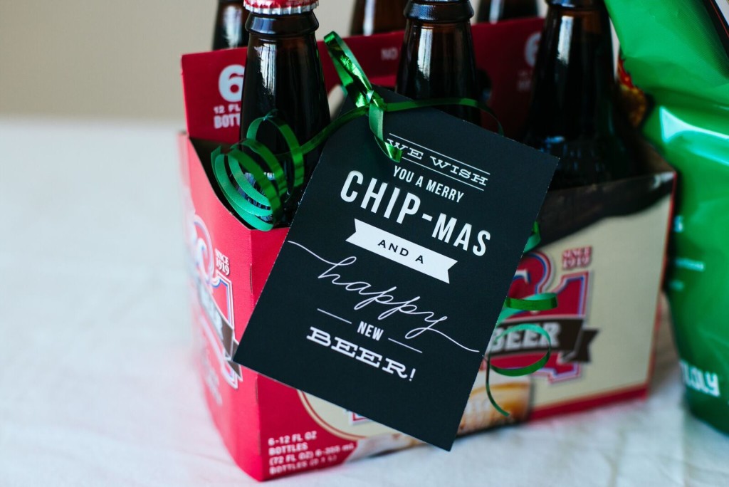 Neighbor Gift Idea: Chips and Beer