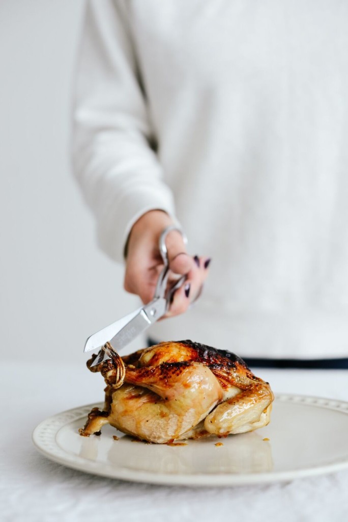 Wild Rice and Bacon Stuffed Cornish Game Hens