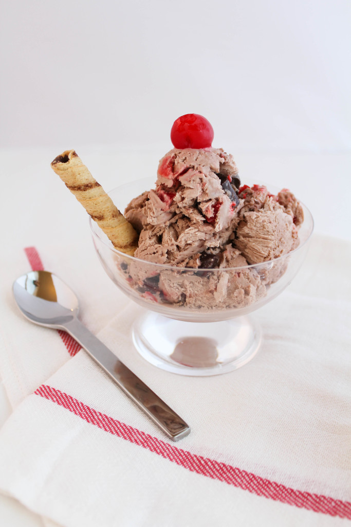 Chocolate Cherry Ice Cream