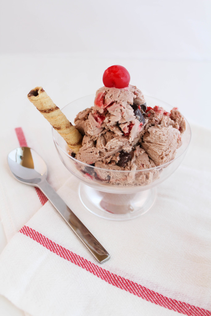 Chocolate Cherry Ice Cream