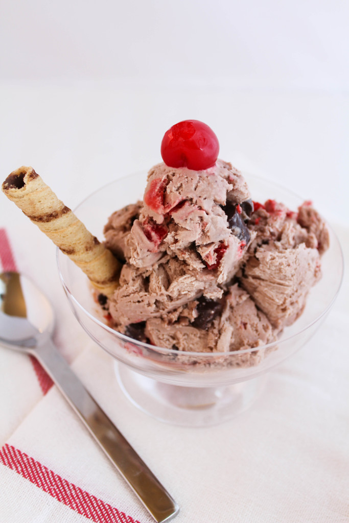 Chocolate Cherry Ice Cream