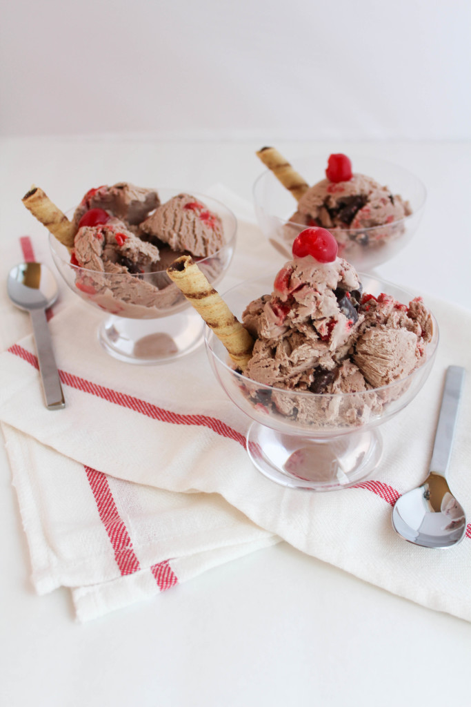 Chocolate Cherry Ice Cream