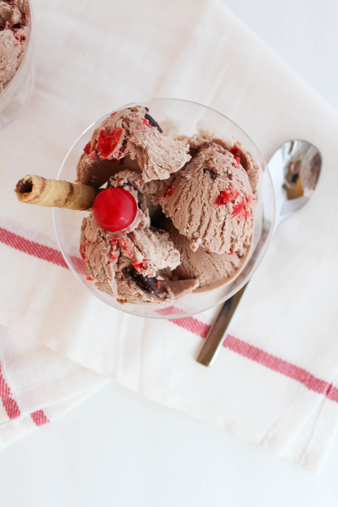Chocolate Cherry Ice Cream